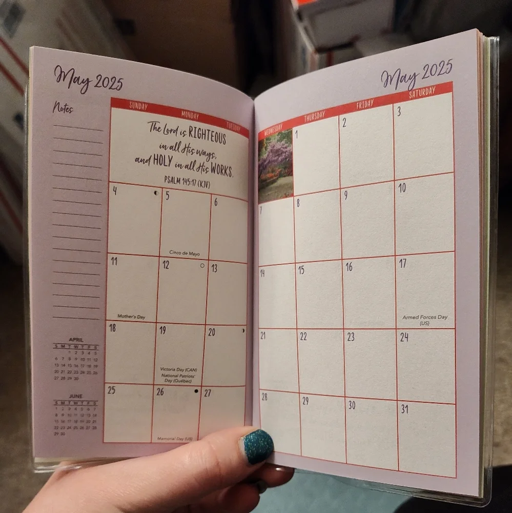 2025 2026 Pocket Planner Kittens Horses Psalms Puppies NEW CHOOSE